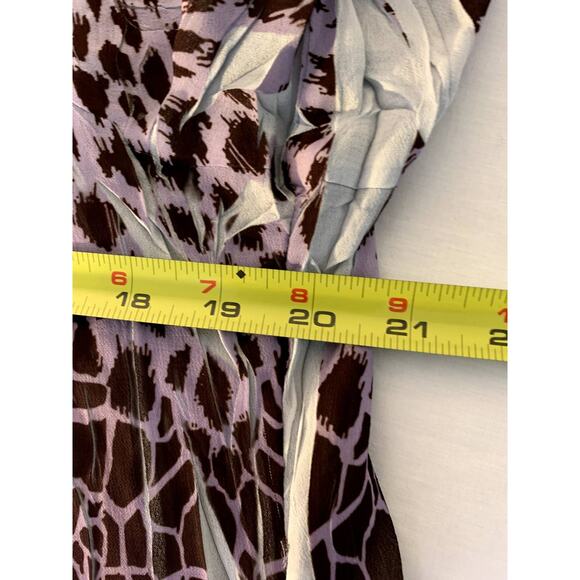 Lane Bryant Purple & White Top SIZE 14/16 - Picture 8 of 9